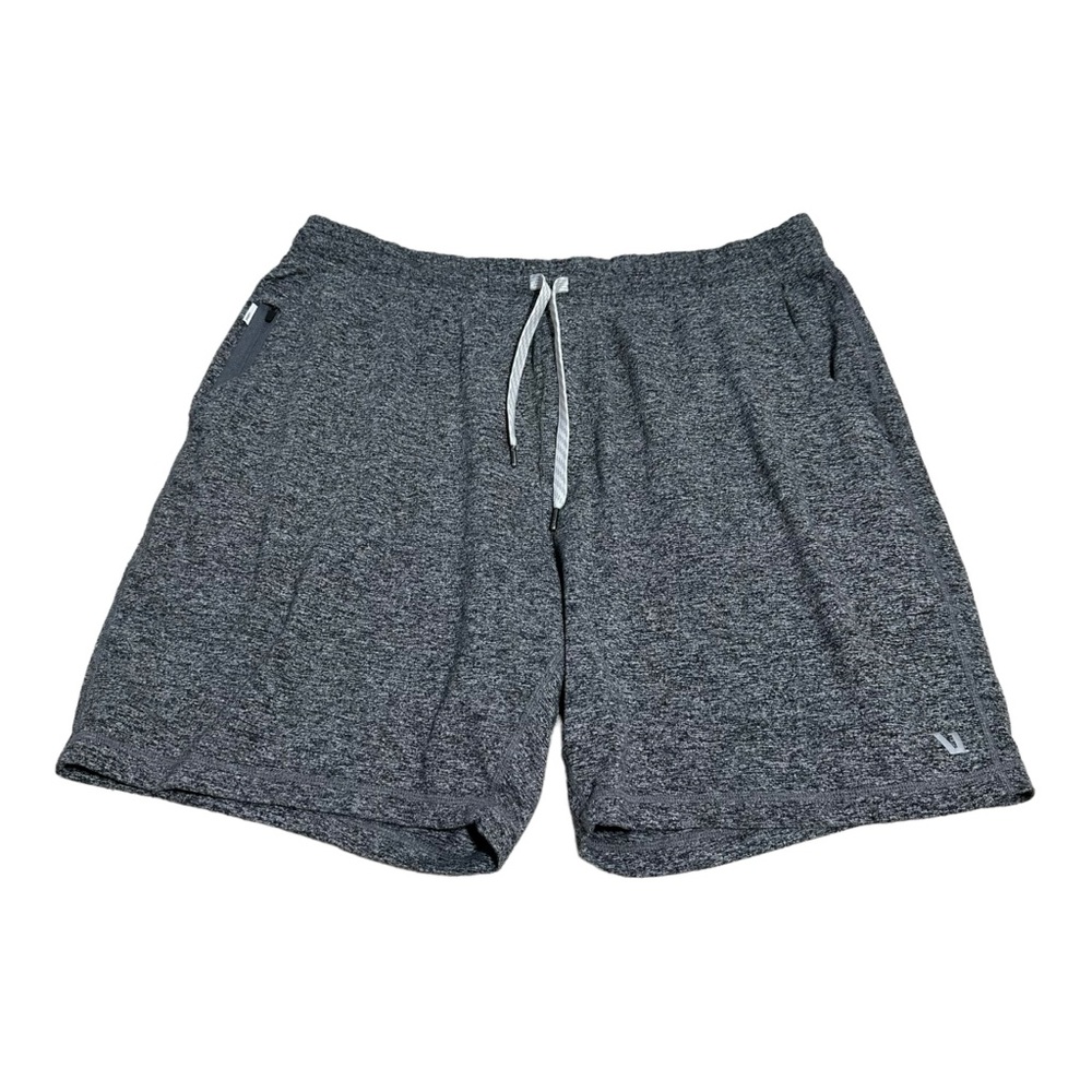 Vuori Ponto Short Heather Gray DreamKnit Men’s XL 4 Way Stretch Cozy